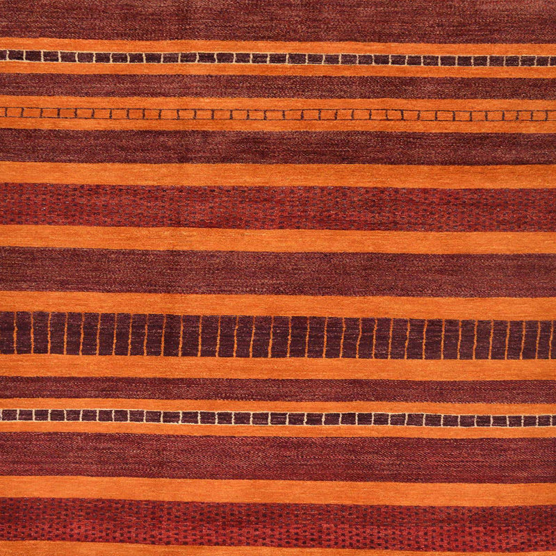 Tapis abstrait moderne 220, Carré 7 pi