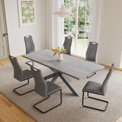 Shaquita 6 - Person Dining Set