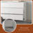 Ameyaa 6 Drawer 51.2" W Double Dresser-1098134519