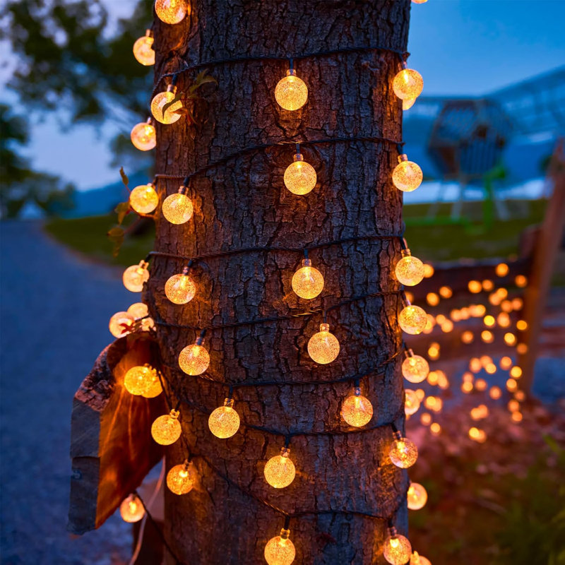 Kasi 60 - Bulb 432'' Solar Powered Globe String Light