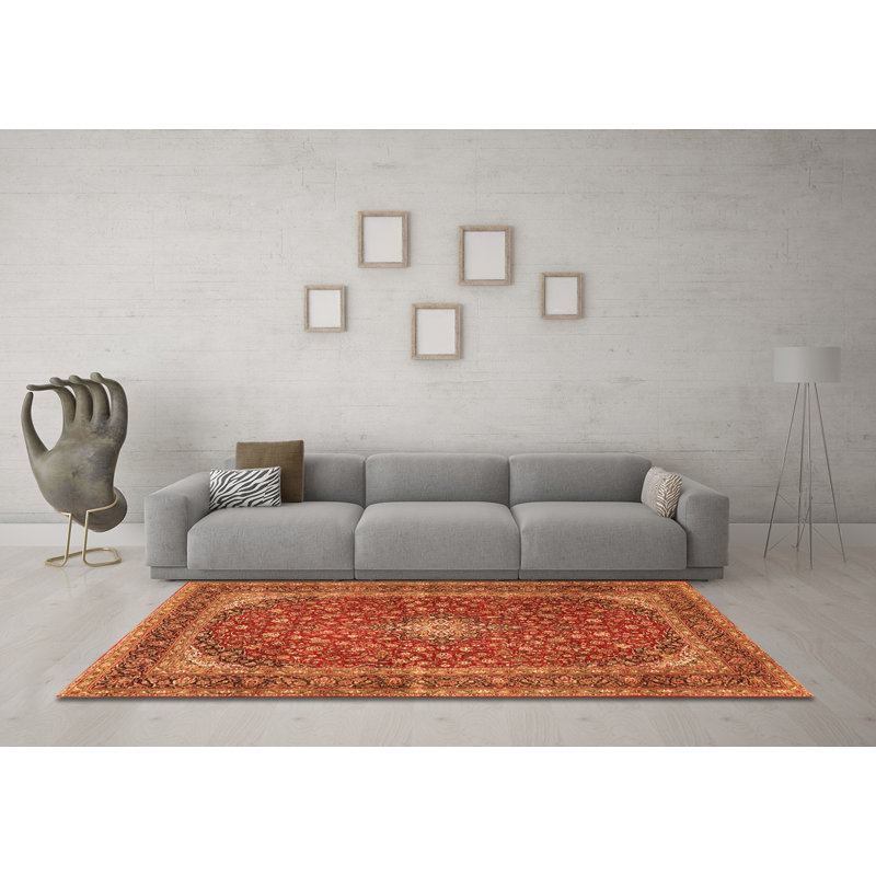 Artherine Performance Oriental Indoor Rug, Square 3'