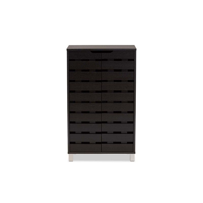 Armoire de rangement pour chaussures 18 paires Office Home