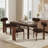 Modern Upholstered Dining Chairs with Solid Wood Legs-1486657150