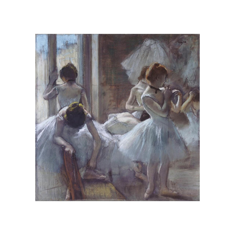 The Ballet Class par Edgar Degas - Estampe numérique, H 20 po x l 16 po