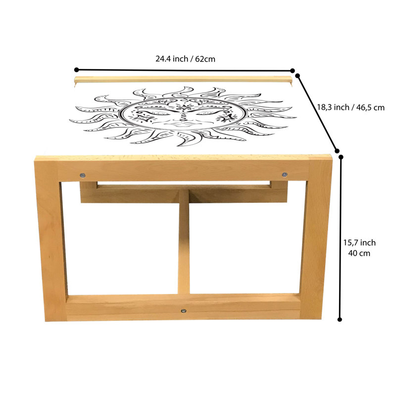 Jamesdean Sled Coffee Table, 40cm H x 46.5cm W x 62cm D