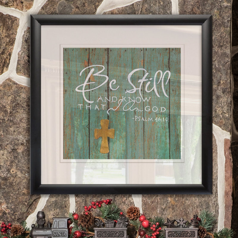Be Be - reproduction de cadre photo, H 26,5 po x l 26,5 po x P 1,5 po