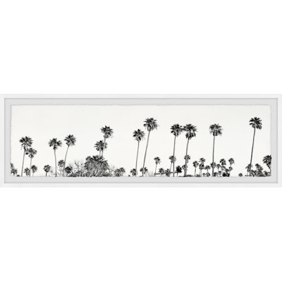 « palm trees collection »-cadre photo imprimé sur papier