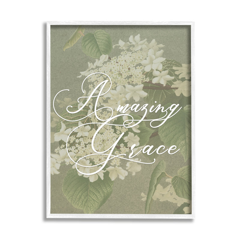«Amazing Grace Grace», art mural surdimensionné rétro de fleurs blanches par Daphne Polselli, H 30 po x l 24 po