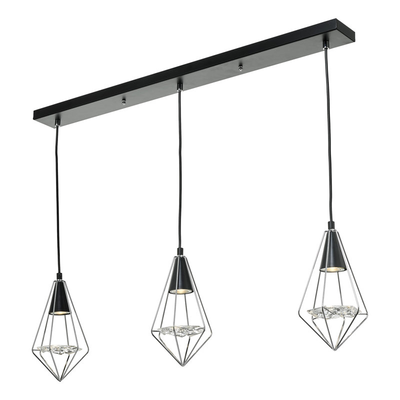 Chanto 3 - Light Matt Black Pendant