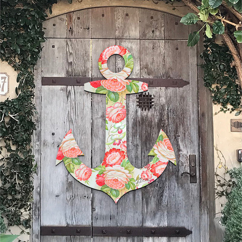 Cintre pour porte de couronne d’ancrage floral