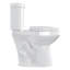 Toilette allongée deux pièces 21 po de hauteur ADA - 1,28 GPF, siège à fermeture douce, certifié CUPC