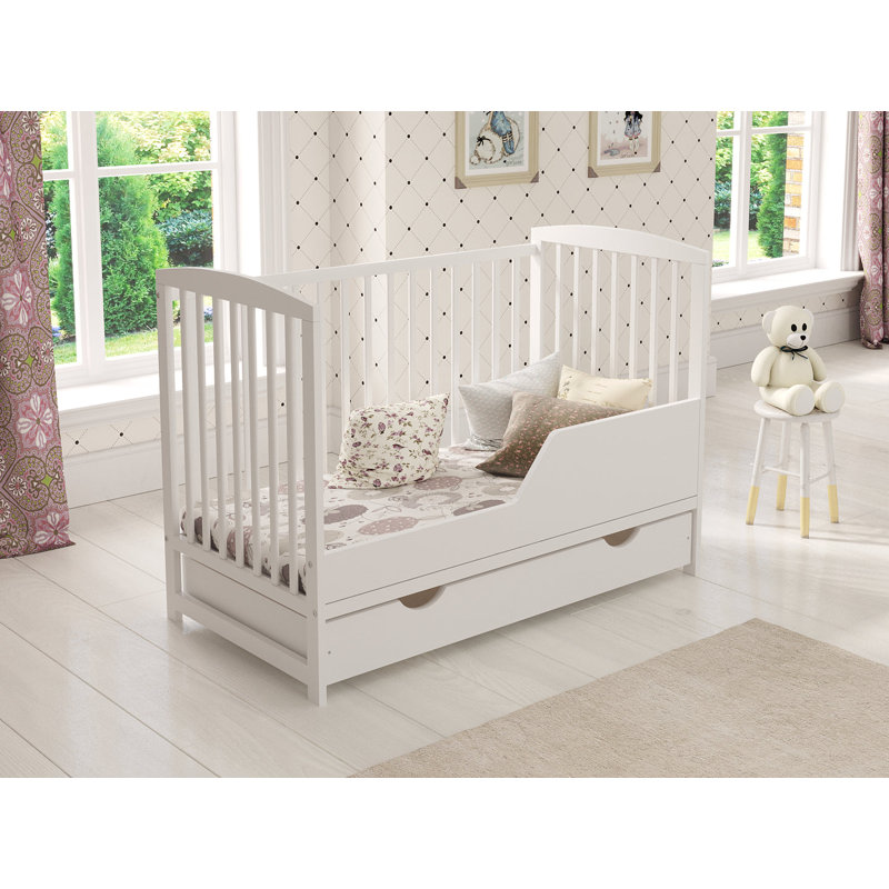 Percie Cot Bed, White