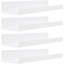 Tablette flottante en plastique 4 pièces Kenyun-1313568363