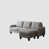 Polyester gris est en rupture de stock
