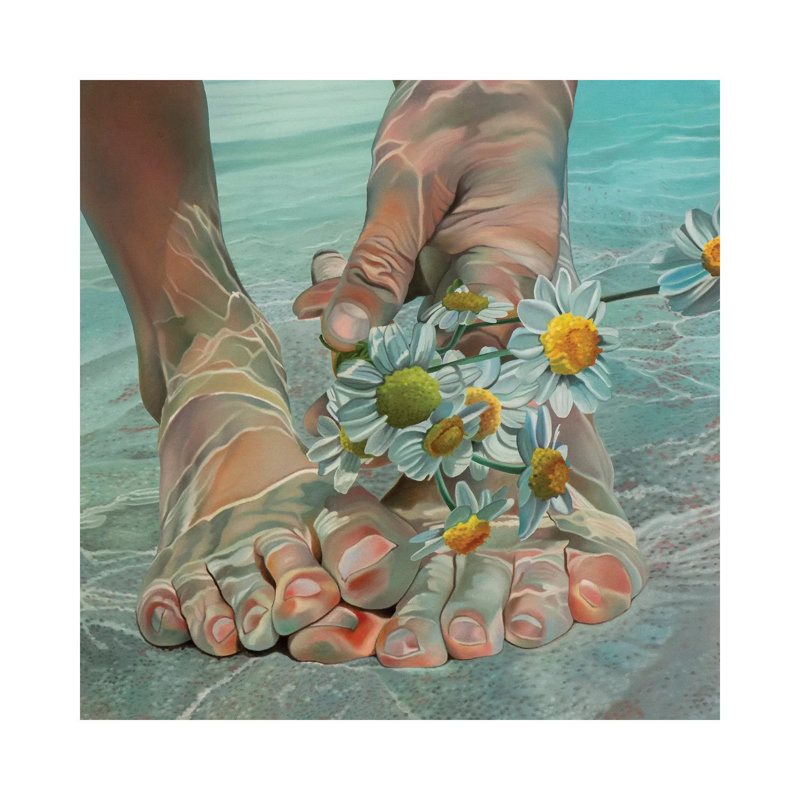 Salty Sweet by Josep Moncada - Wrapped Canvas Painting, 30.48 cm H x 30.48 cm W
