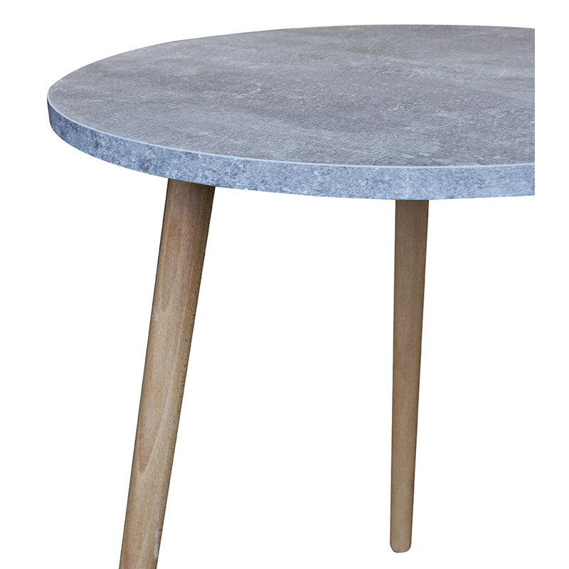 Beton Four Leg Coffee Table, Grey