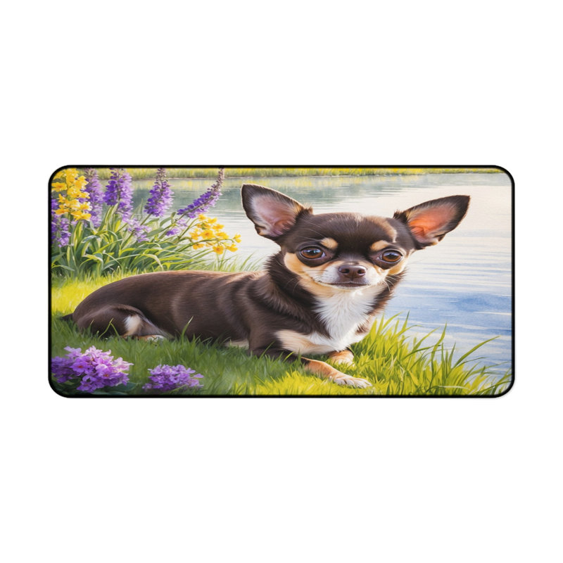 Polyester Desk Pad, 31.5x15.5