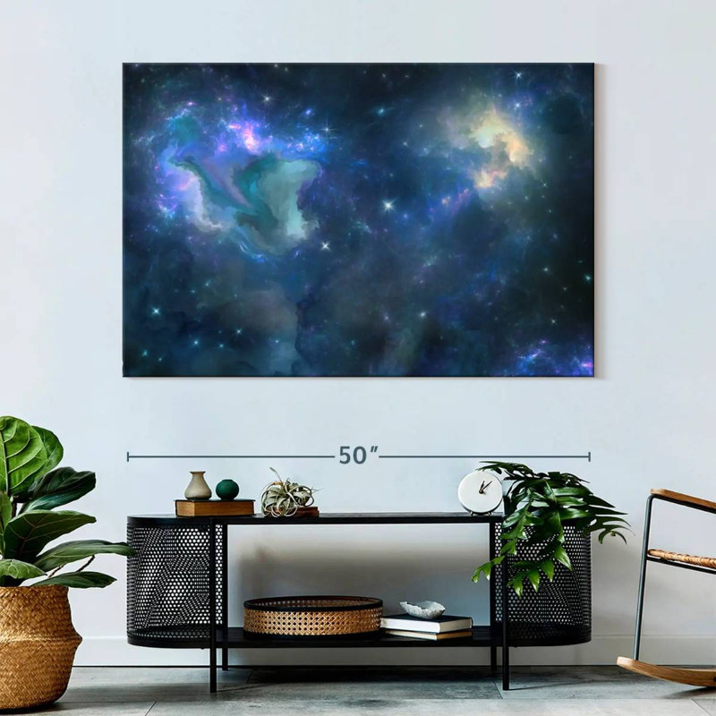 Oberle Space Nebula, 34" H x 51" W
