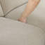 Canapé inclinable électrique de 125 po avec motif mural zéro et tissu 100% polyester-544173648-544173649