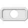 Emerald Architectural Grade PVC Contemporary Ceiling Medallion 3" Inside Diameter