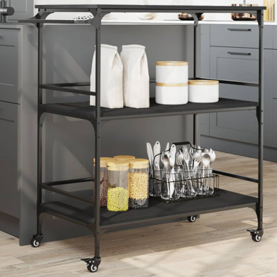 Osakis Metal Bar Cart