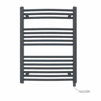 Claudene Curved Towel Rail Heated Towel Rails