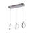 Lepper 3- Light Chrome LED Pendant