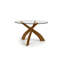 Entwine Round Glass Top Table-61624272-61624271