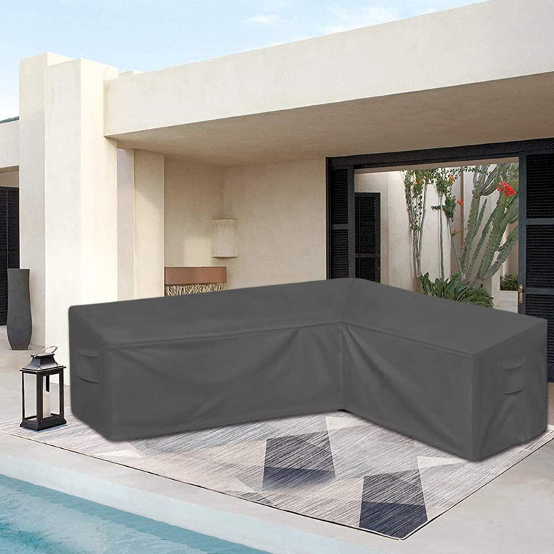 Housse pour canapé modulaire de patio résistante à l'eau