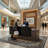 Rectangle Synthetic Laminate Reception Desk-1626850404