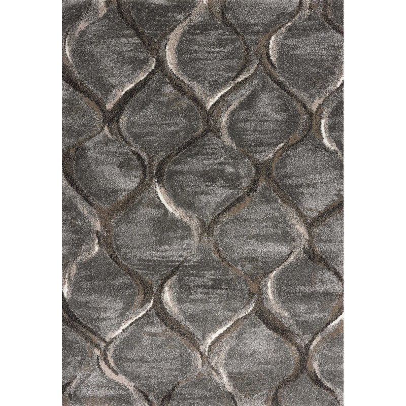 Geometric Indoor / Outdoor Rug, Rectangle 7' x 10'