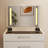 Solid Wood Makeup Vanity with Flip Top Mirror & 3 Adjustable Lighting Modes, Simple Leg Installation-295864716