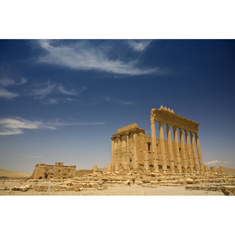 Ancient Ruins Of Palmyra by WitR - Wrapped Canvas Print, 30cm H x 46cm W x 3.8cm D