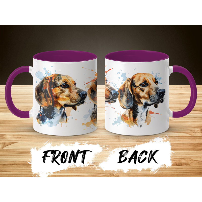 Mug, 2, Purple