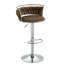Tabouret de bar pivotant avec dossier Ginko-879315297-882844519