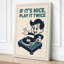 Play It Twice Retro - Wrapped Canvas-1774222068-1774222070