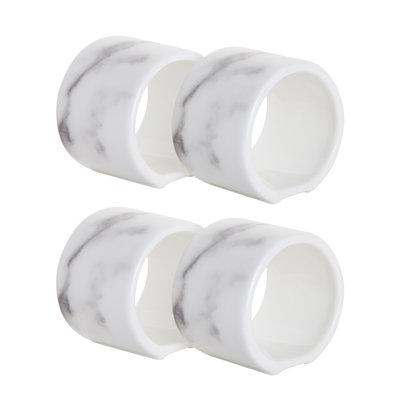 Villa Bianca Bone China Napkin Rings