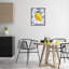 Cadre flottant citron sur chinois, design par Matthew Piotrowicz-521757985-521757998