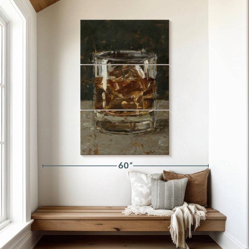 Yarlin The Hard Stuff I, 50" H x 32" W