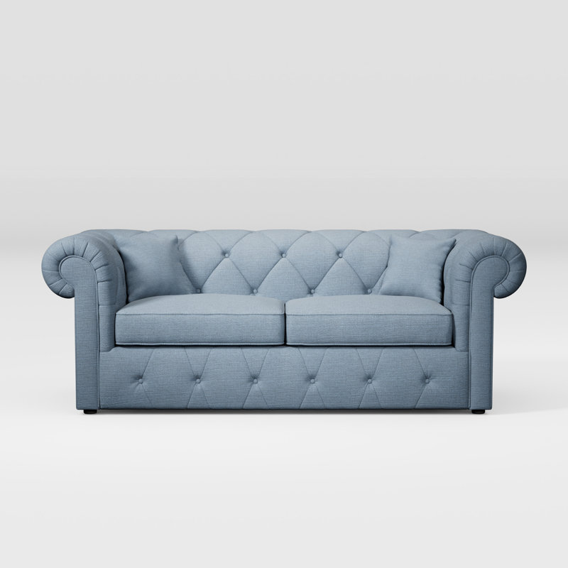 Ellrich 3 Seater Sofa Bed, Deep Blue