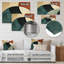 «Abstract Echoes Swirls 1 - Abstract Collages», art mural en métal MT131642-101158107