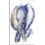 « baby éléphant blue aquarelle », reproduction d’art sur toile tendue-19411792-33311312
