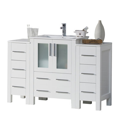 Meuble-lavabo simple 48 po avec lavabo
