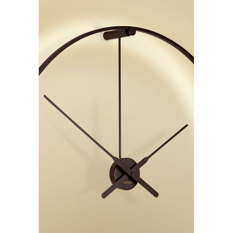 Ombra Aluminium Skeleton Wall Clock