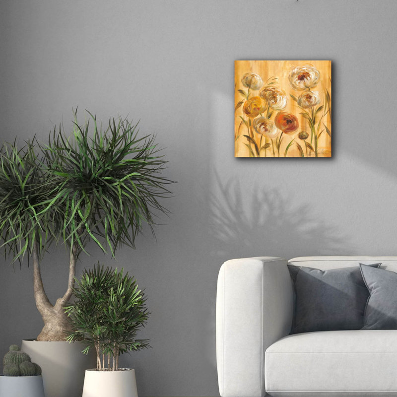«Sunshine Mums 2» par Silvia Vassileva, art mural sur toile, H 18 po x l 18 po