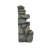 Betsabeth Weather Resistant Waterfall Fountain with Light