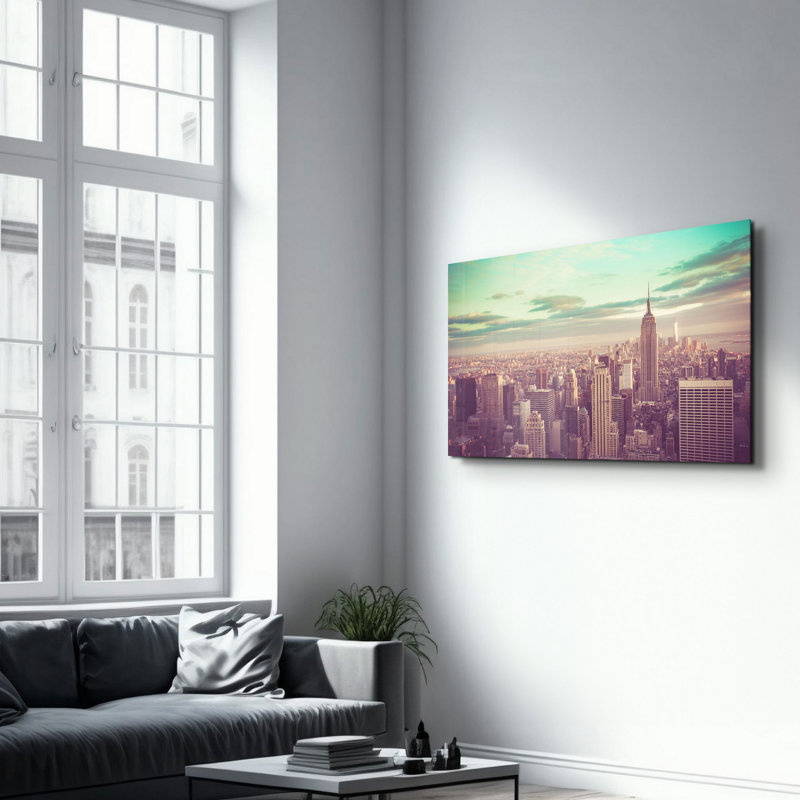 Decorative Tempered Glass Painting