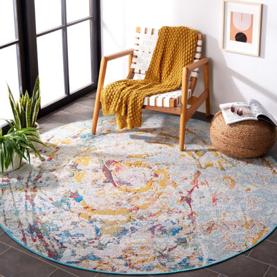 Tapis d'intérieur / extérieur à motif abstrait 500 Barbados