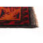 Tapis noir Teimani 4 pi 5 po x 7 pi 9 po