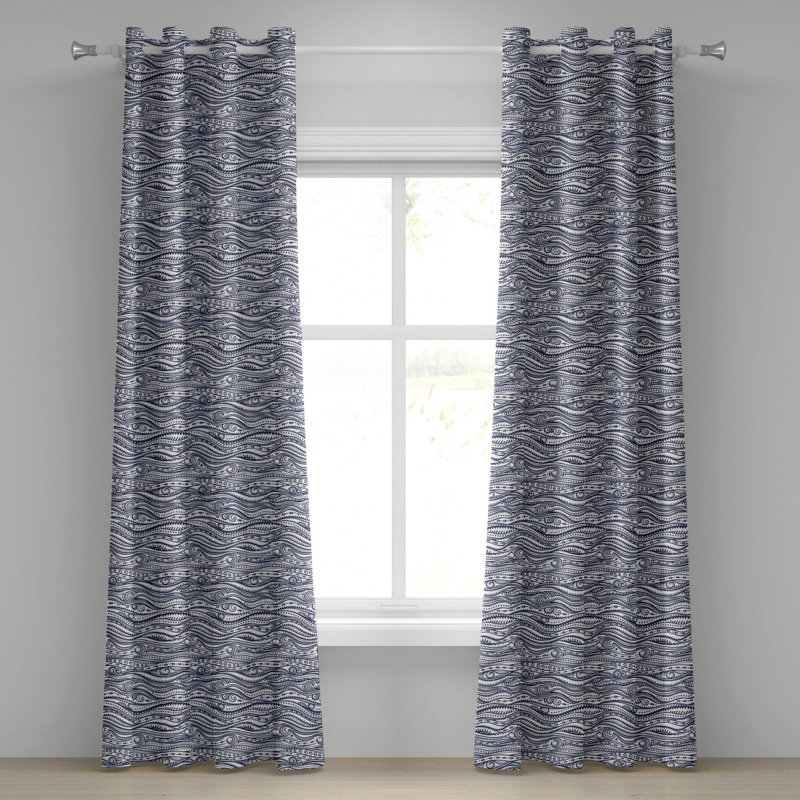 Sateen Blackout Curtains / Drapes Pair, 50" W x 72" L